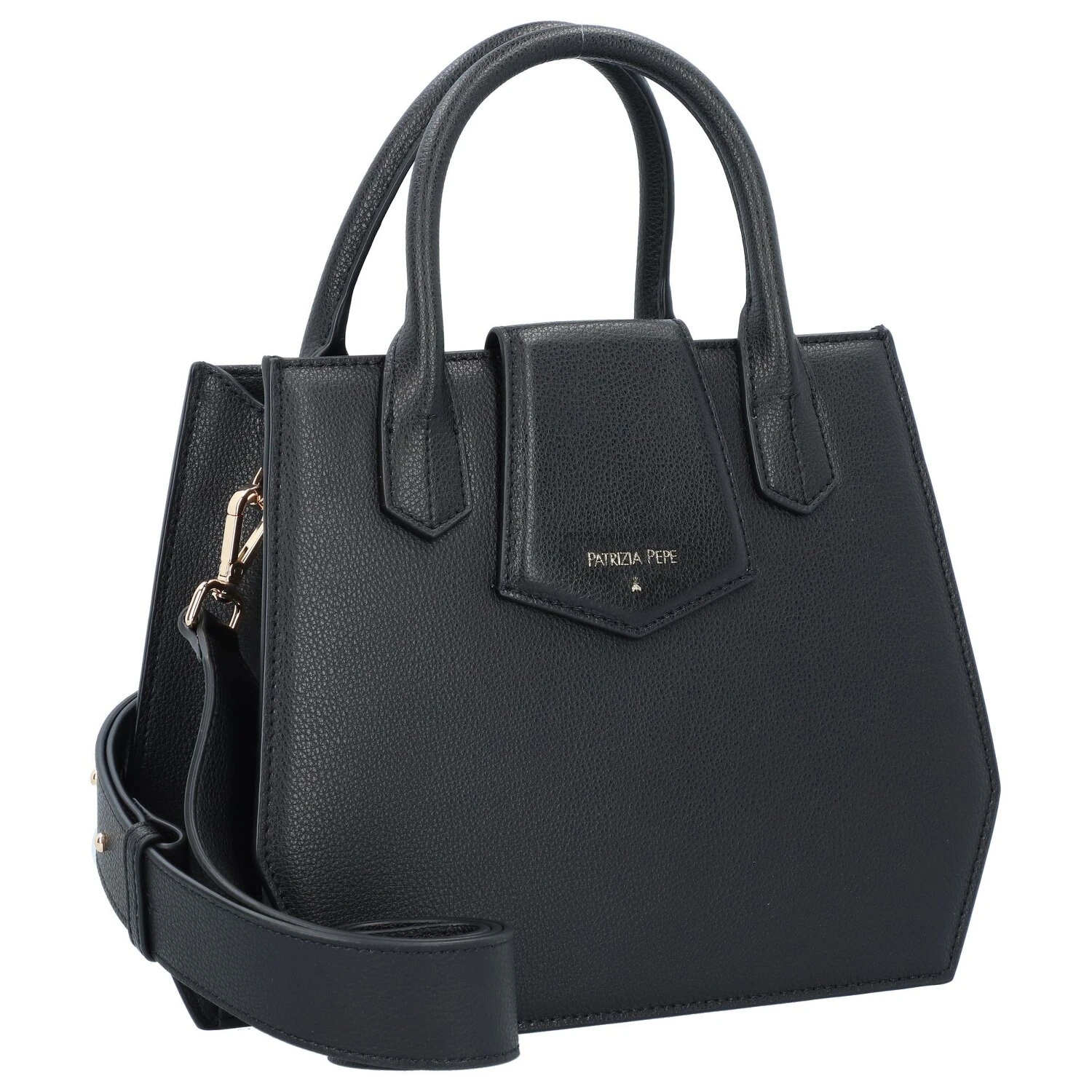 Patrizia Pepe New Geometric Handtasche Leder 28 Cm 4 Patrizia Pepe New Geometric Handtasche Leder 28 Cm – Bild 2