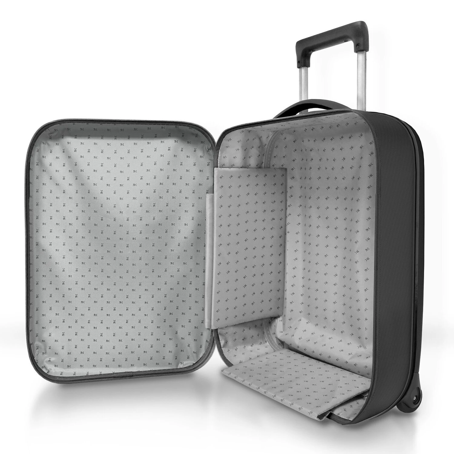 Vega II Faltbarer 2-Rollen Kabinentrolley S 55 Cm 7 Vega II Faltbarer 2-Rollen Kabinentrolley S 55 Cm – Bild 5