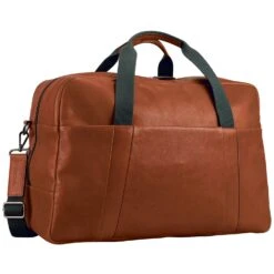 Leonhard Heyden Hamburg Weekender Reisetasche Leder 52 Cm