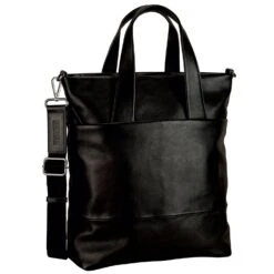 Leonhard Heyden Hamburg Handtasche Leder 32 Cm